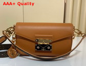 Louis Vuitton Swing Handbag Hazelnut Brown Calfskin Leather M20396 Replica