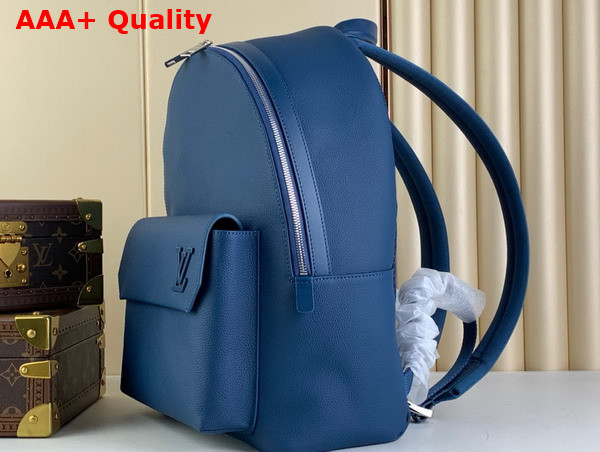Louis Vuitton Takeoff Backpack in Atlantic Blue Cowhide Leather M23735 Replica