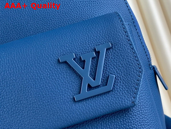 Louis Vuitton Takeoff Backpack in Atlantic Blue Cowhide Leather M23735 Replica