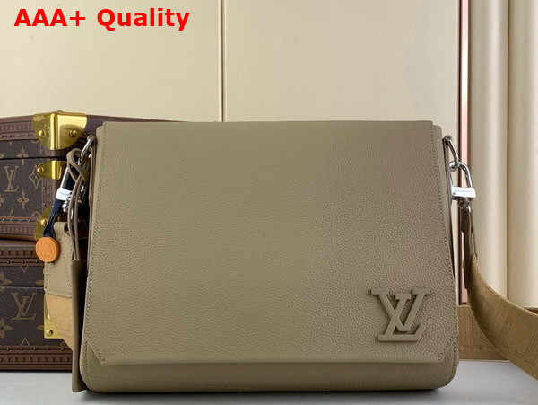 Louis Vuitton Takeoff Messenger in Sage Cowhide Leather M22505 Replica