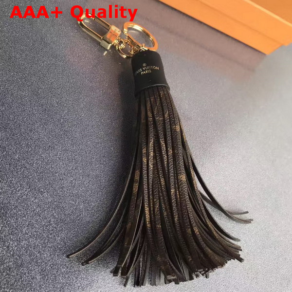 Louis Vuitton Tassel Bag Charm Black Replica