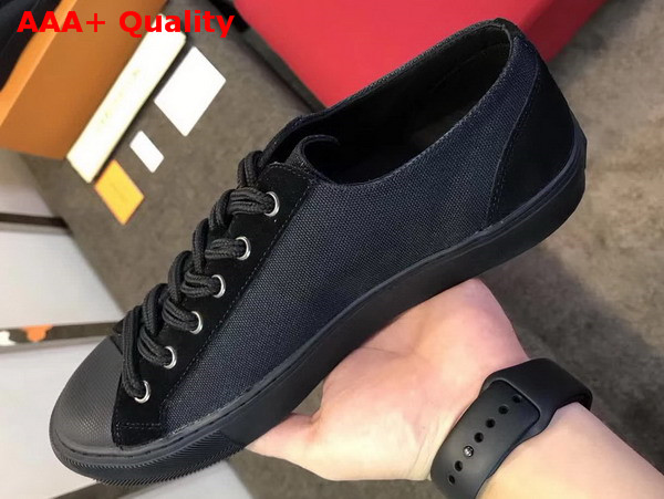 Louis Vuitton Tattoo Sneaker Black Cotton Canvas Replica