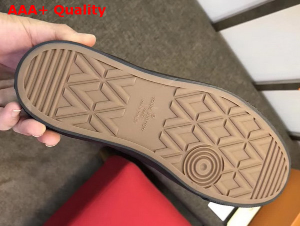 Louis Vuitton Tattoo Sneaker Black Cotton Canvas Replica