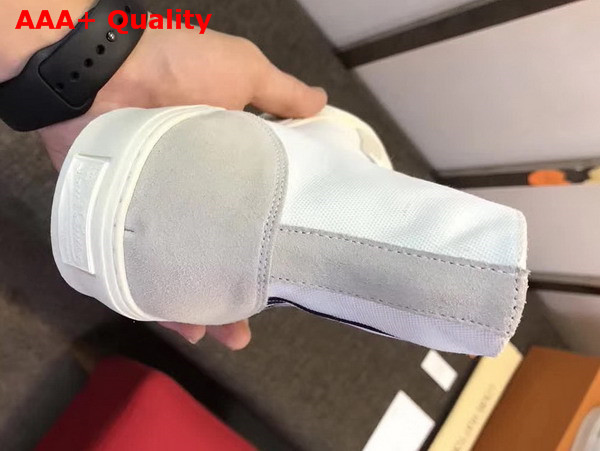 Louis Vuitton Tattoo Sneaker Boot Creme Cotton Canvas 1A3771 Replica