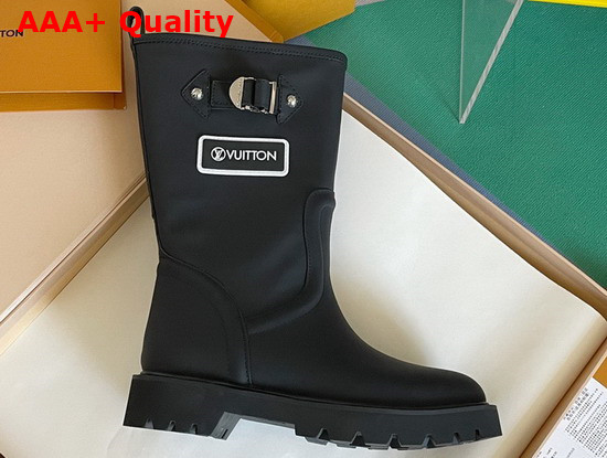 Louis Vuitton Territory Flat Half Boot Noir 1A9H8L Replica