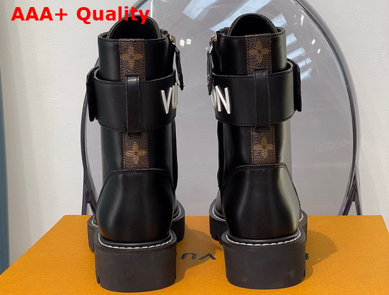 Louis Vuitton Territory Flat Ranger Black Calf Leather 1A9HAI Replica