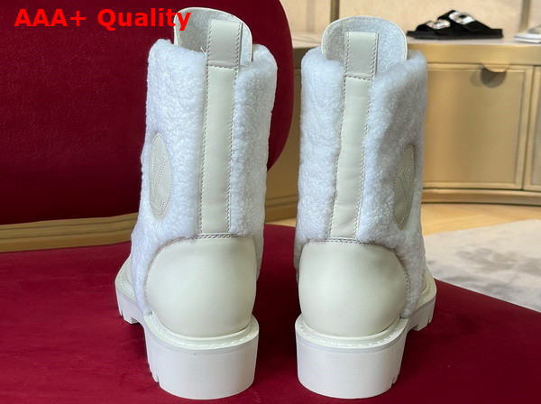 Louis Vuitton Territory Flat Ranger Ecru Beige Calf Leather and Wool 1AABSD Replica