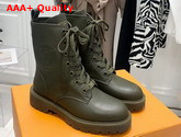 Louis Vuitton Territory Flat Ranger in Khaki Green Calf Leather 1A94RE Replica