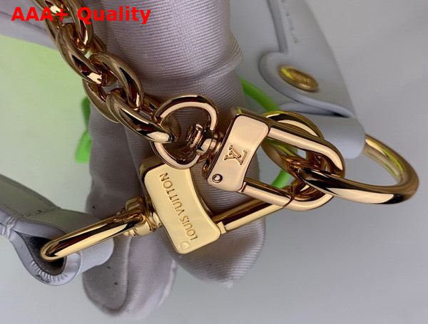 Louis Vuitton The Loop Half Moon Baguette Bag in Yellow Monogram Jacquard Velvet M81484 Replica