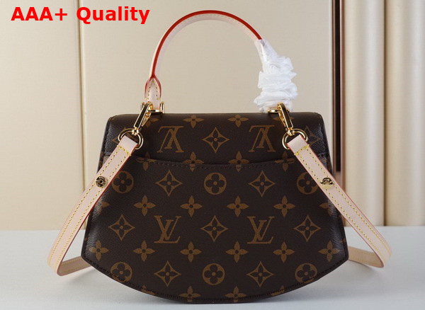 Louis Vuitton Tilsitt Handbag in Monogram Coated Canvas Replica