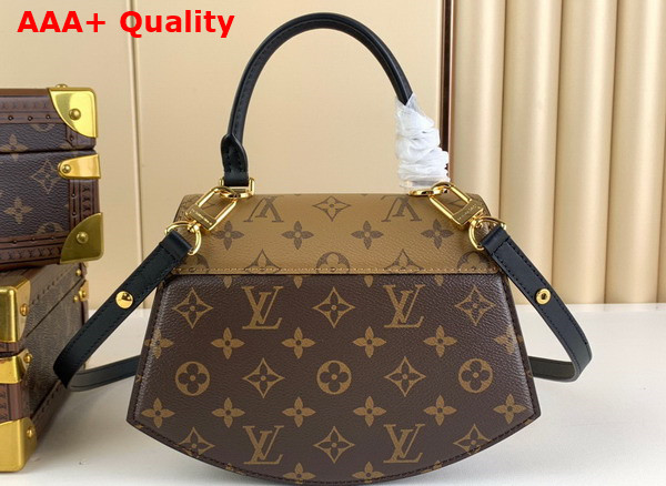 Louis Vuitton Tilsitt Handbag in Monogram and Monogram Reverse Coated Canvas M46548 Replica