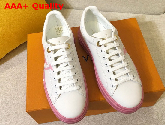 Louis Vuitton Time Out Sneaker Rose Clair 1A8MZL Replica