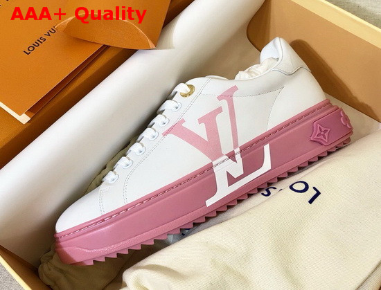 Louis Vuitton Time Out Sneaker Rose Clair 1A8MZL Replica