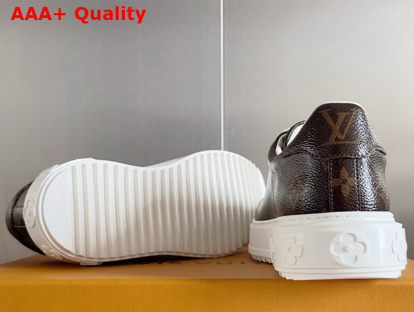 Louis Vuitton Time Out Sneaker in Monogram Canvas Printed with Cute Animal Characters 1AD4MI Replica