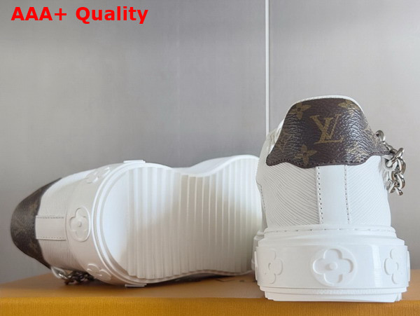 Louis Vuitton Time Out Sneaker in White Epi Calf Leather 1AHOFT Replica