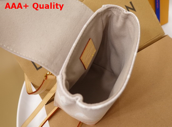 Louis Vuitton Tiny Backpack in Monogram Canvas with a Gradated Color Effect Mist Gray M45764 Replica