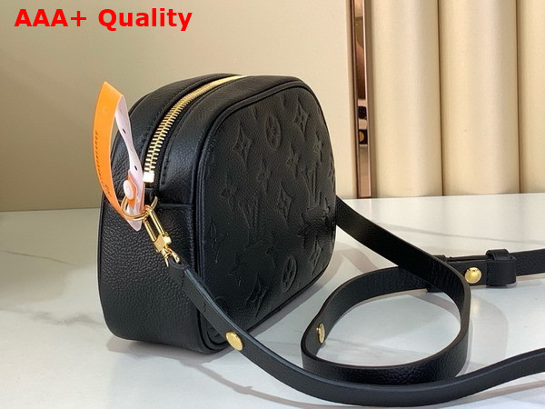 Louis Vuitton Tiny Camera Bag in Black Monogram Empreinte Leather M25518 Replica