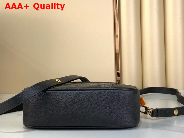 Louis Vuitton Tiny Camera Bag in Black Monogram Empreinte Leather M25518 Replica