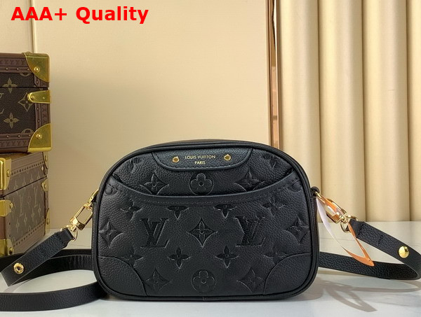 Louis Vuitton Tiny Camera Bag in Black Monogram Empreinte Leather M25518 Replica