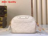 Louis Vuitton Tiny Camera Bag in Creme Monogram Empreinte Leather M26509 Replica