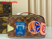 Louis Vuitton Toiletry Bag 2 Compartments Monogram Coated Canvas M14744 Replica