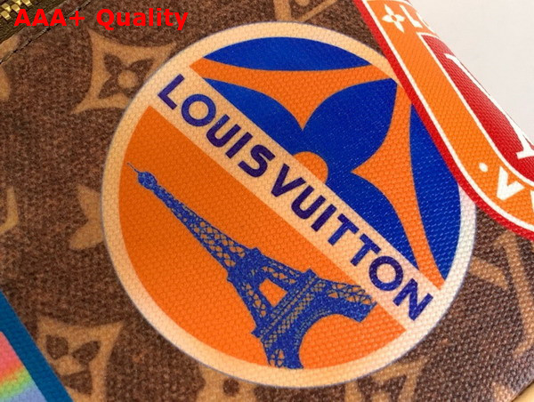 Louis Vuitton Toiletry Bag 2 Compartments Monogram Coated Canvas M14744 Replica
