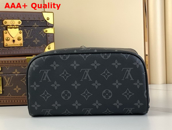 Louis Vuitton Toiletry Bag in Monogram Eclipse Canvas Replica