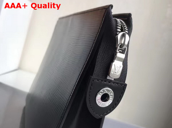 Louis Vuitton Toiletry Pouch 19 Black Epi Leather Replica