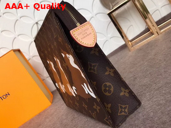 Louis Vuitton Toiletry Pouch 26 Printed Monogram Coated Canvas Replica