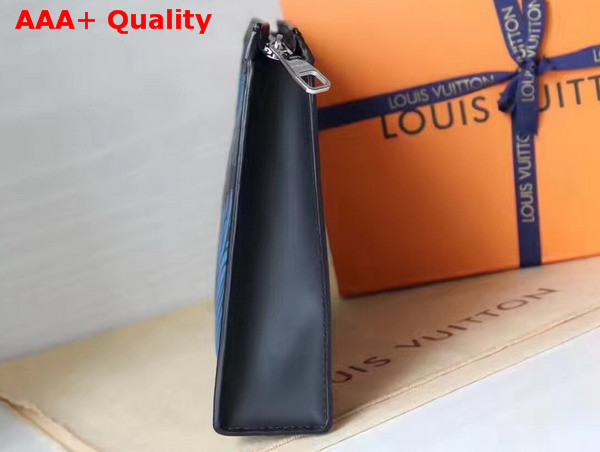Louis Vuitton Toiletry Pouch 26 in Damier Graphite Canvas with Rope Pattern Replica