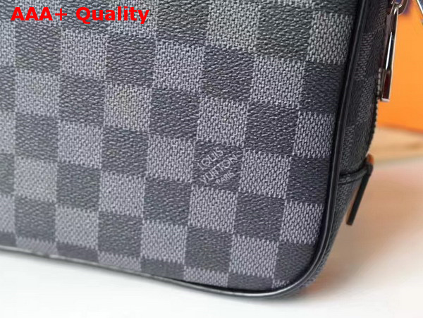 Louis Vuitton Toiletry Pouch GM Damier Graphite Canvas N47521 Replica