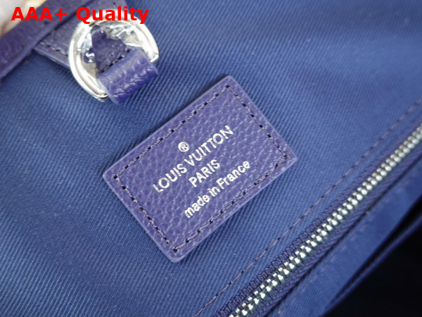 Louis Vuitton Tote Journey Carryall Bag Blue Monogram Bandana Motif M20553 Replica