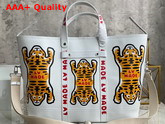 Louis Vuitton Tote Journey White Cowhide Leather M59366 Replica
