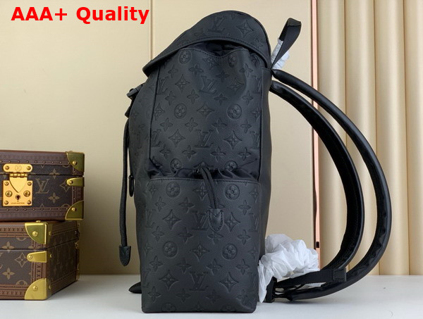Louis Vuitton Trekking Backpack in Monogram Shadow Calf Leather M43680 Replica