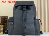 Louis Vuitton Trekking Backpack in Monogram Shadow Calf Leather M43680 Replica