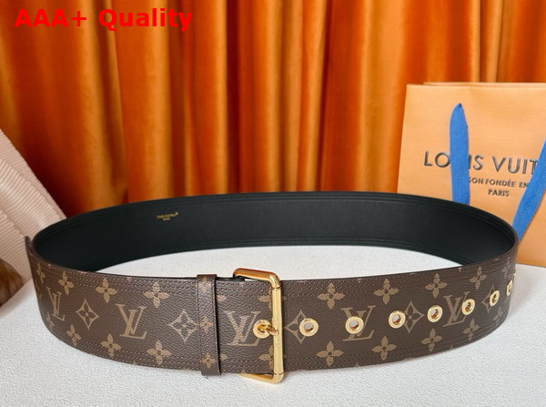 Louis Vuitton Trench 65mm Belt in Monogram Canvas M4500Z Replica