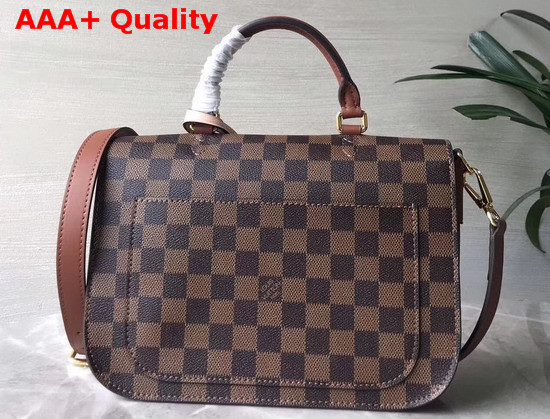 Louis Vuitton Trendy Crossbody Bag Venus Damier Ebene Coated Canvas and Small Grain Cowhide Leather N40147 Replica