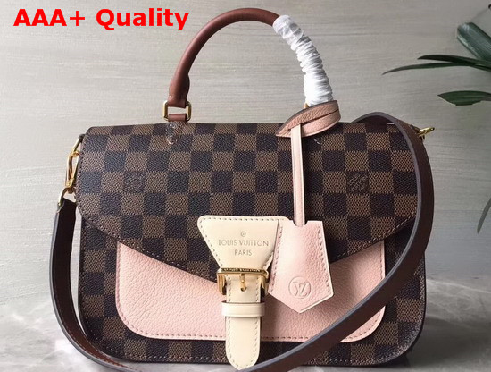 Louis Vuitton Trendy Crossbody Bag Venus Damier Ebene Coated Canvas and Small Grain Cowhide Leather N40147 Replica