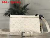 Louis Vuitton Triangle Messenger Blanc Lavable M55927 Replica