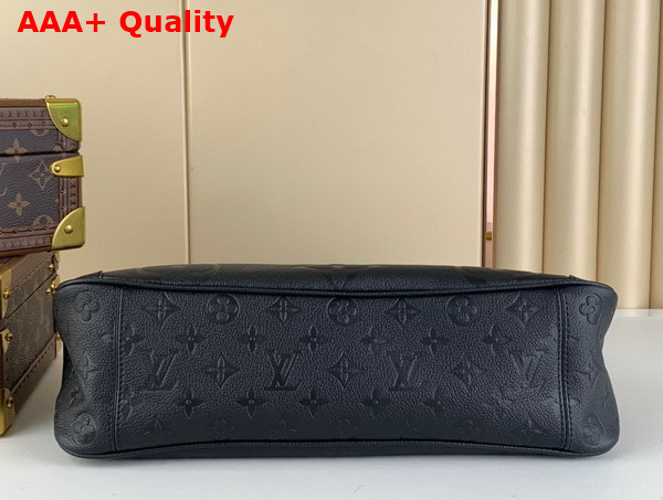 Louis Vuitton Trianon MM Tote in Black Monogram Empreinte Leather M46487 Replica