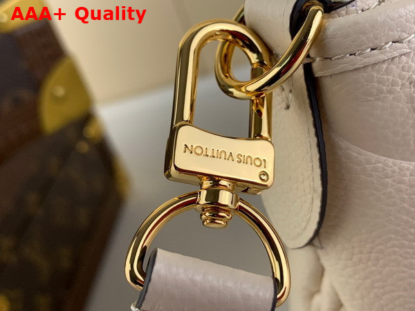 Louis Vuitton Trianon PM Handbag Creme Monogram Empreinte Leather M46503 Replica