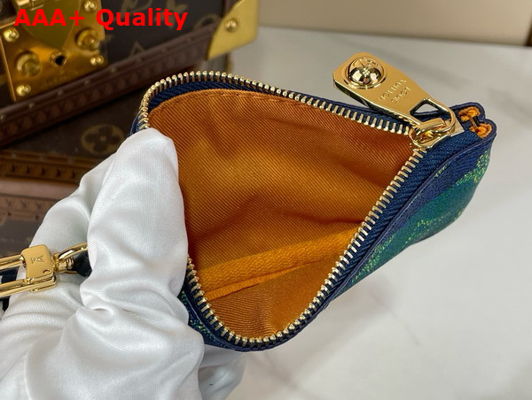 Louis Vuitton Trio Messenger Blue Stripes Monogram Heritage Coated Canvas M26026 Replica