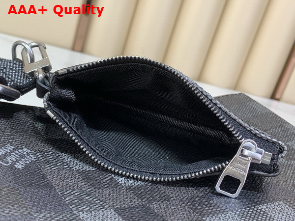 Louis Vuitton Trio Messenger in Black Damoflage Canvas M28602 Replica