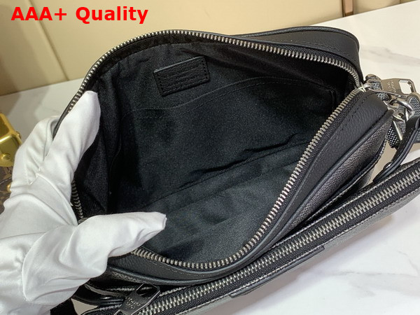 Louis Vuitton Trio Messenger in Black Damoflage Canvas M28602 Replica