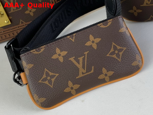 Louis Vuitton Trio Messenger in Monogram Coated Canvas Replica
