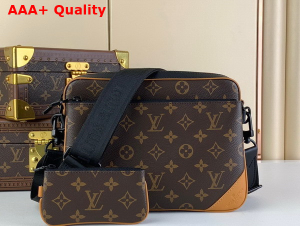 Louis Vuitton Trio Messenger in Monogram Coated Canvas Replica