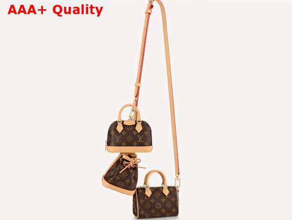 Louis Vuitton Trio Mini Icones Monogram M81081 Replica