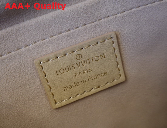 Louis Vuitton Troca MM Handbag Beige Damier Quilt Lambskin M59111 Replica