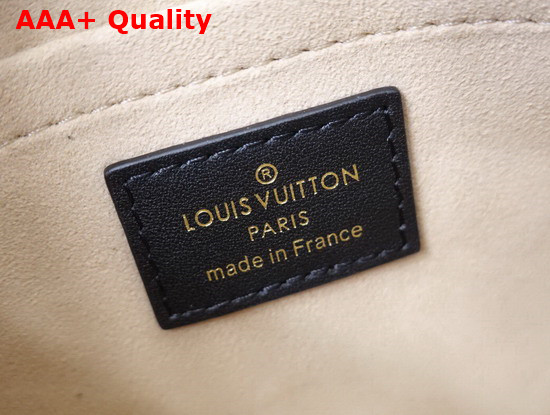 Louis Vuitton Troca PM Handbag Black Damier Quilt Padded Lambskin M59116 Replica