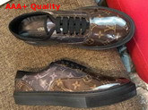 Louis Vuitton Trocadero Trainer Monogram Eclipse Glaze Coated Canvas 1A4K74 Replica